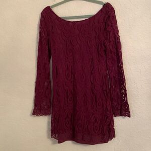 Fire Los Angeles Lace Mini Dress Size M